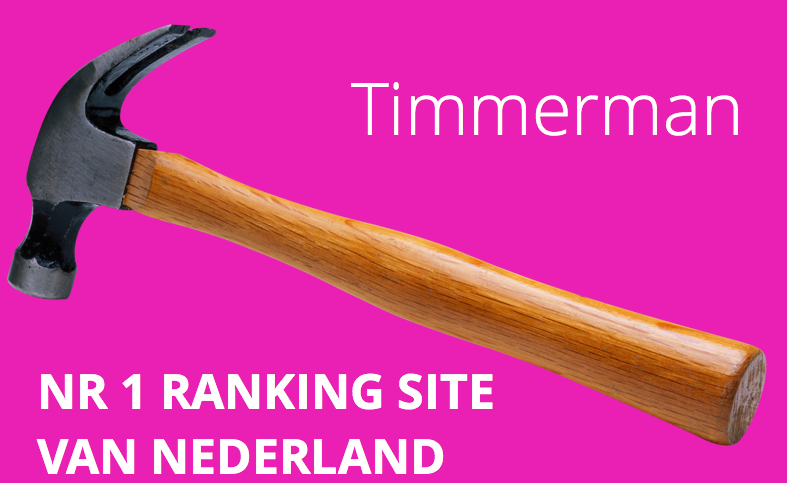 Timmerman nr 1 ranking site van nederland